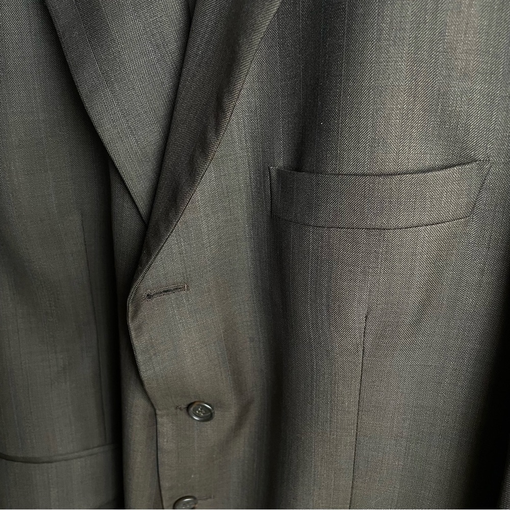 Pronto Uomo Firenze Dark Brown Wool Blazer - Picture 5 of 15